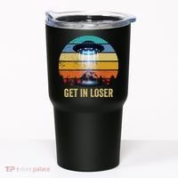 Get In Loser Alien Bigfoot Plus Size Tumbler thumb 0