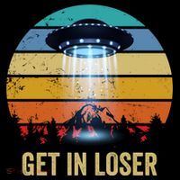 Get In Loser Alien Bigfoot Plus Size Toddler Hoodie thumb 2