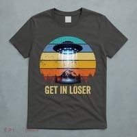 Get In Loser Alien Bigfoot Plus Size T-Shirt thumb 5
