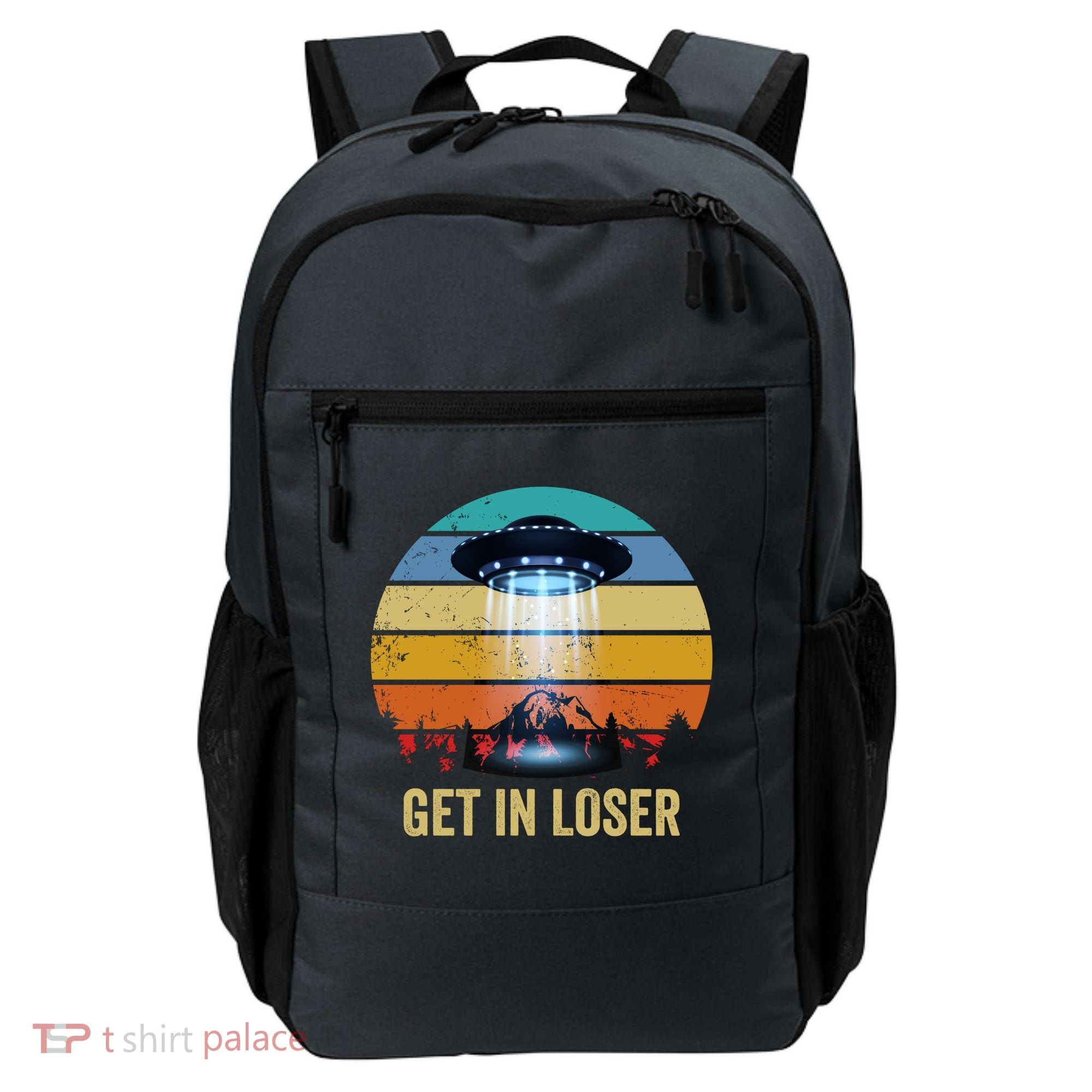 Get In Loser Alien Bigfoot Plus Size Backpack