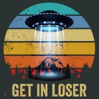 Get In Loser Alien Bigfoot Plus Size Backpack thumb 2