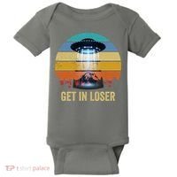 Get In Loser Alien Bigfoot Plus Size Baby Bodysuit thumb 0