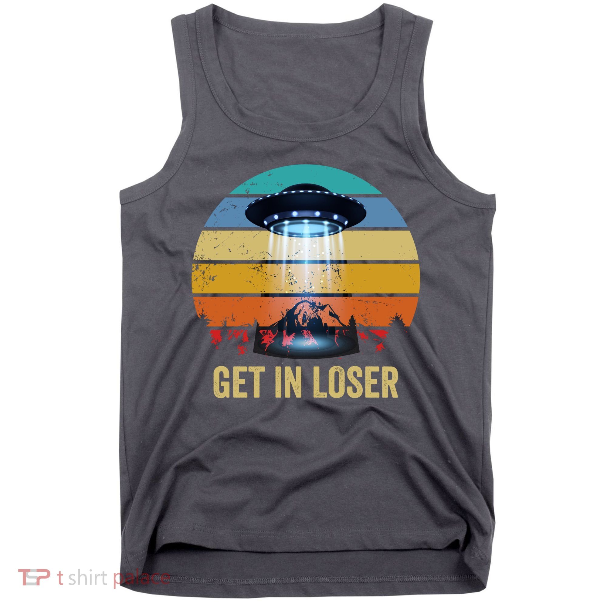 Get In Loser Alien Bigfoot Plus Size Tank Top