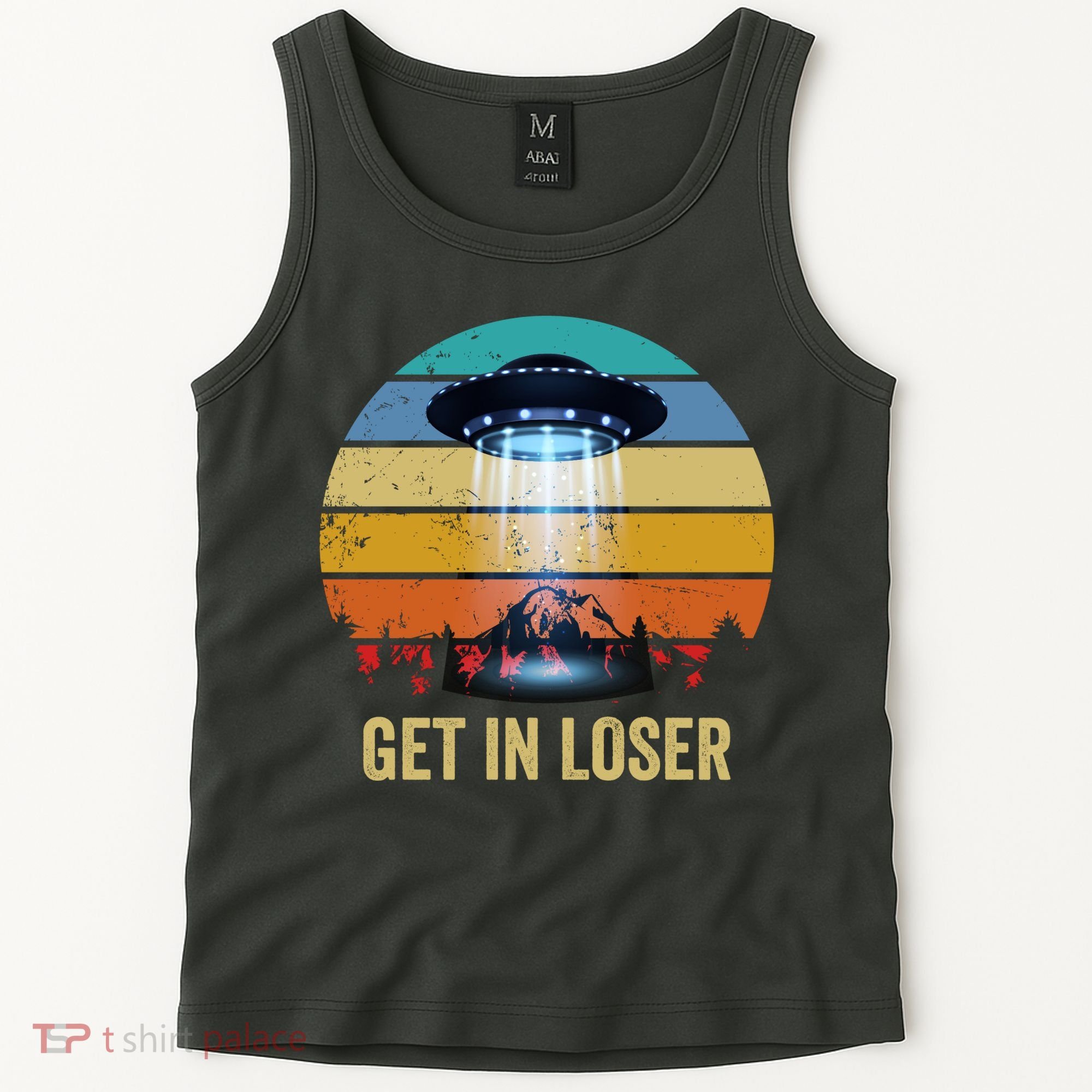 Get In Loser Alien Bigfoot Plus Size Tank Top