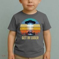 Get In Loser Alien Bigfoot Plus Size Toddler T-Shirt thumb 2
