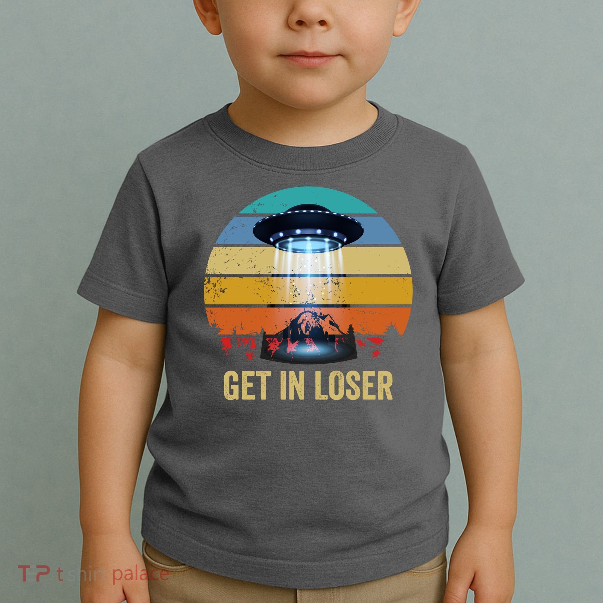 Get In Loser Alien Bigfoot Plus Size Toddler T-Shirt