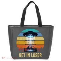 Get In Loser Alien Bigfoot Plus Size Tote Bag thumb 0