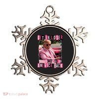 Get In Loser We Are Taking America Back Trump 2024 Ornament thumb 0