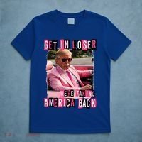 Get In Loser We Are Taking America Back Trump 2024 T-Shirt thumb 5