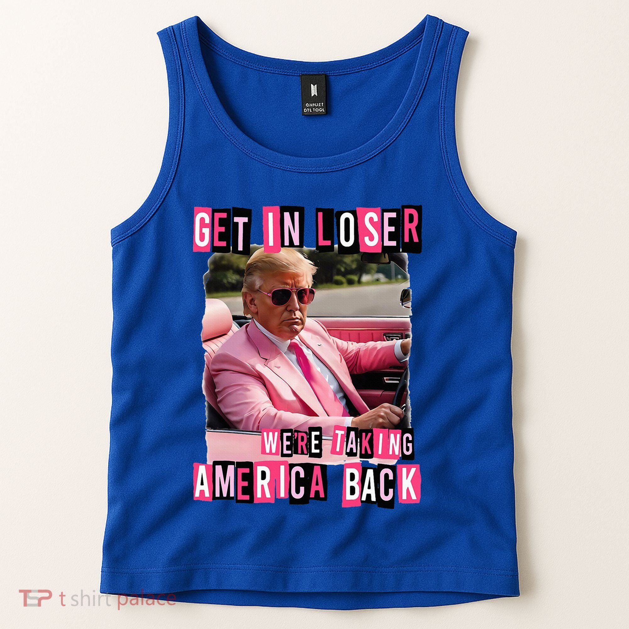 Get In Loser We Are Taking America Back Trump 2024 Tank Top