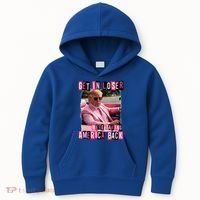 Get In Loser We Are Taking America Back Trump 2024 Kids Hoodie thumb 0