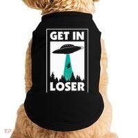 Get In Loser Alien Aliens Extraterrestrial Doggie Tank thumb 0