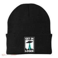 Get In Loser Alien Aliens Extraterrestrial Beanie thumb 0