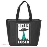 Get In Loser Alien Aliens Extraterrestrial Tote Bag thumb 0