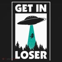 Get In Loser Alien Aliens Extraterrestrial Tote Bag thumb 4