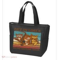 Get In Loser We're Getting Tacos Cats Tote Bag thumb 3