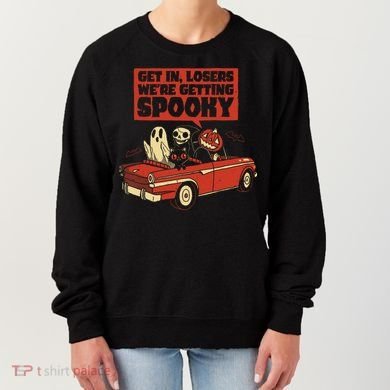 Get In Losers We're Getting Spooky Hallowen Women's Sweatshirt