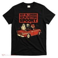 Get In Losers We're Getting Spooky Hallowen T-Shirt thumb 0