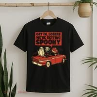 Get In Losers We're Getting Spooky Hallowen T-Shirt thumb 2