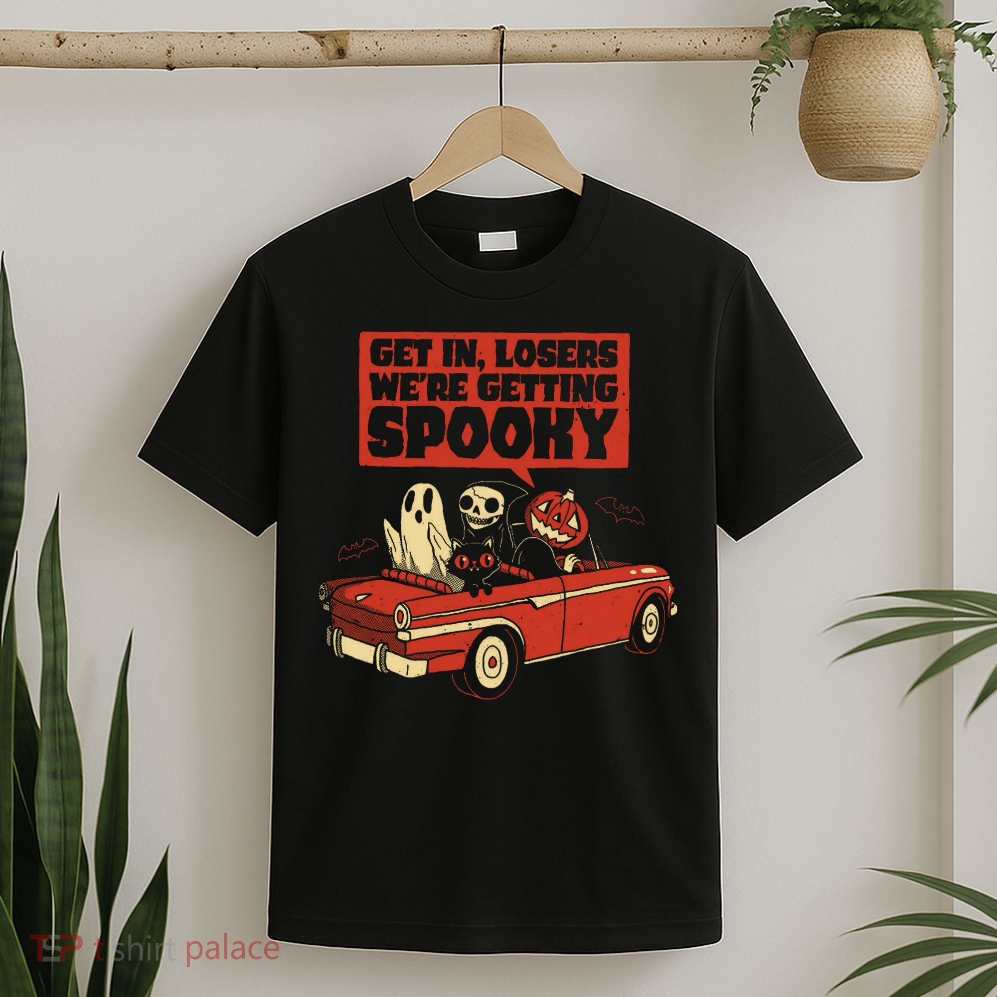 Get In Losers We're Getting Spooky Hallowen T-Shirt