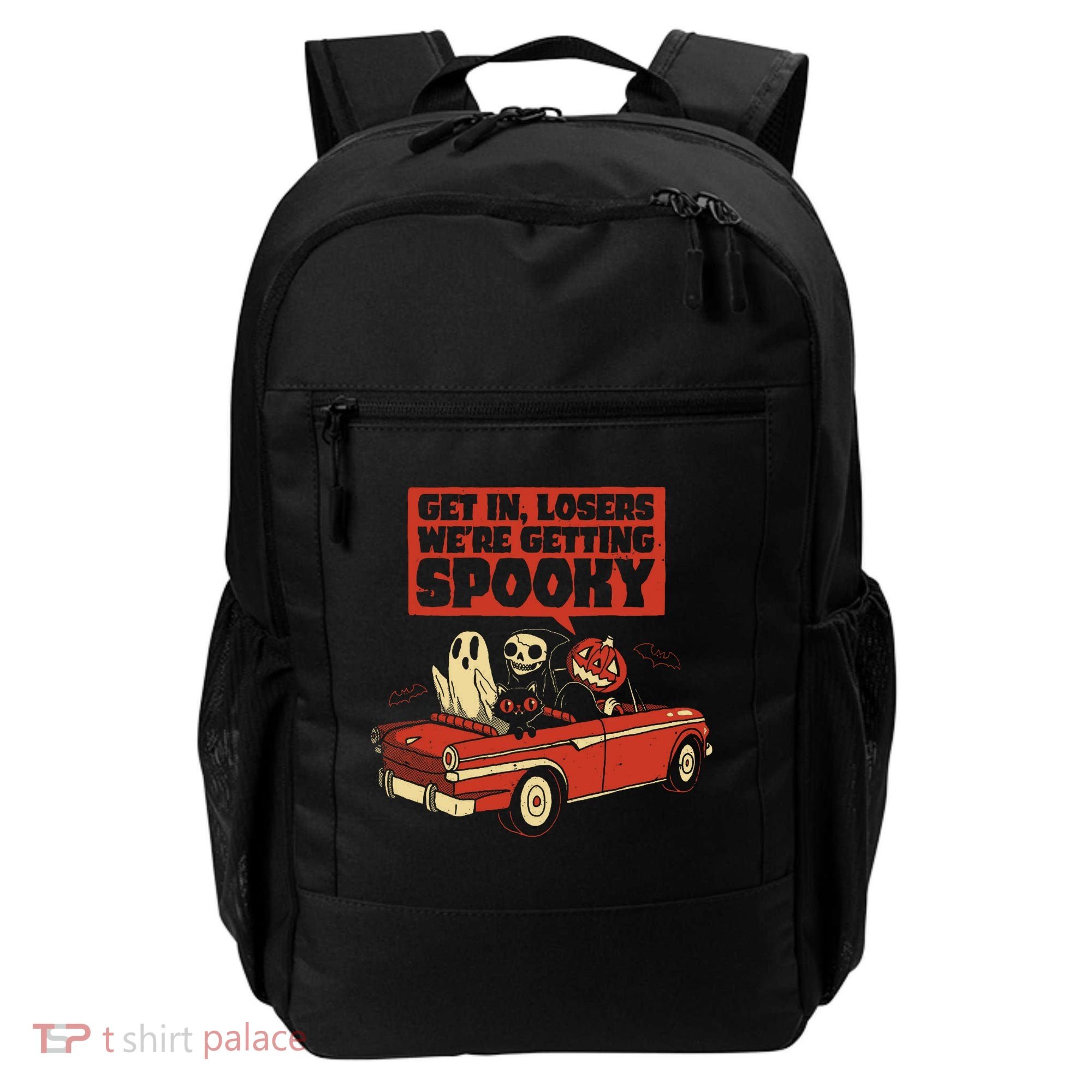 Get In Losers We're Getting Spooky Hallowen Backpack