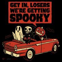 Get In Losers We're Getting Spooky Hallowen Women's Hoodie thumb 2