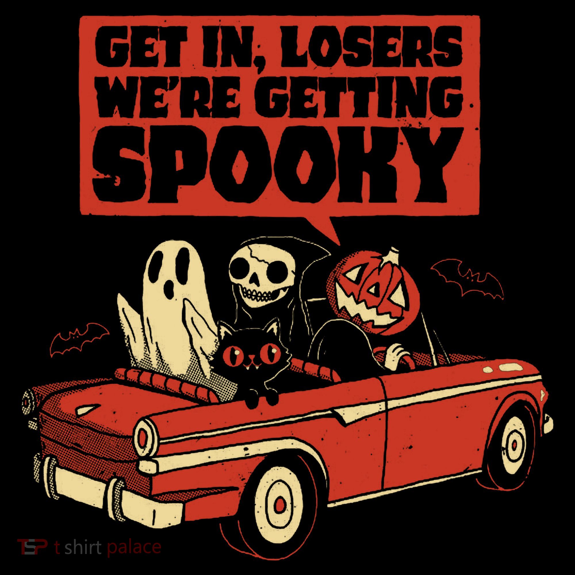 Get In Losers We're Getting Spooky Hallowen Women's Hoodie