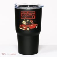 Get In Losers We're Getting Spooky Hallowen Tumbler thumb 0
