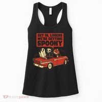 Get In Losers We're Getting Spooky Hallowen Women's Tank Top thumb 0
