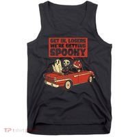 Get In Losers We're Getting Spooky Hallowen Tank Top thumb 0
