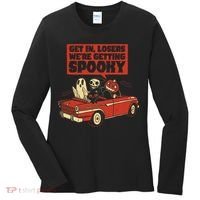 Get In Losers We're Getting Spooky Hallowen Women's Long Sleeve Shirt thumb 0