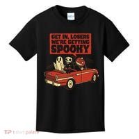 Get In Losers We're Getting Spooky Hallowen Kids T-Shirt thumb 0