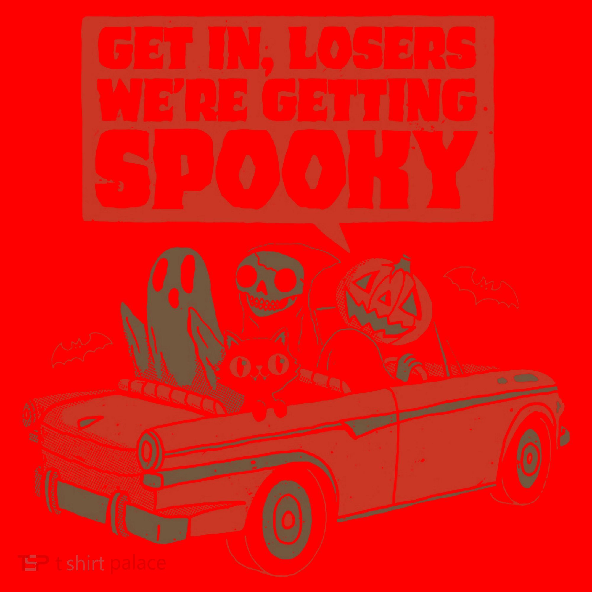 Get In Losers We're Getting Spooky Hallowen Santa Hat