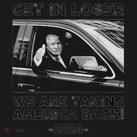 Get In Loser We Are Talking America Back Trump 2024 Backpack thumb 2
