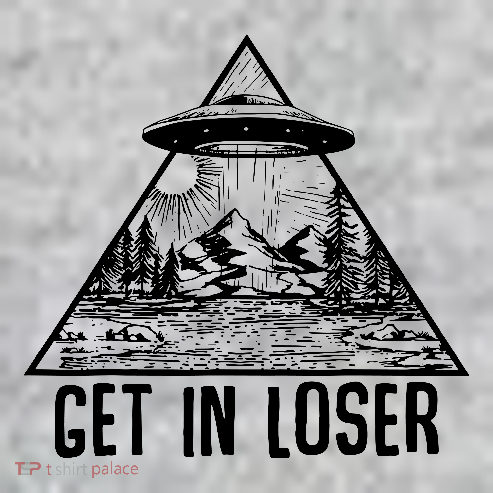 Get In Loser Alien Kids T-Shirt