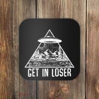 Get In Loser Alien Coaster thumb 0