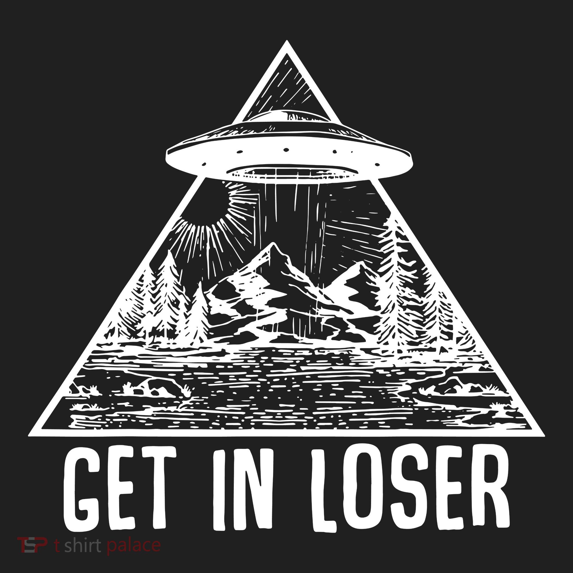 Get In Loser Alien Tumbler