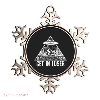 Get In Loser Alien Ornament