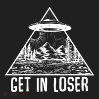 Get In Loser Alien Hat thumb 2