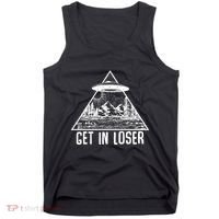 Get In Loser Alien Tank Top thumb 0