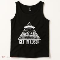 Get In Loser Alien Tank Top thumb 2