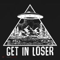 Get In Loser Alien Tank Top thumb 6