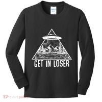 Get In Loser Alien Kids Long Sleeve Shirt thumb 0