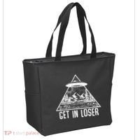 Get In Loser Alien Tote Bag thumb 2