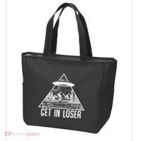 Get In Loser Alien Tote Bag thumb 3
