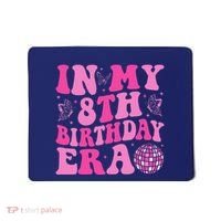 Groovy In My 8th Birthday Era Eight 8 Years Old Birthday Mousepad thumb 0