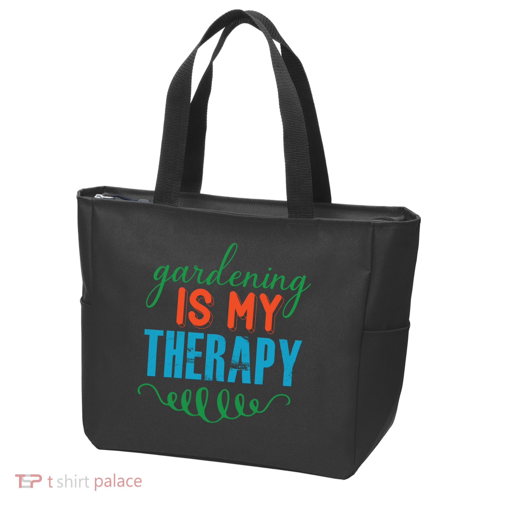Gardening Is My Therapy Tote Bag