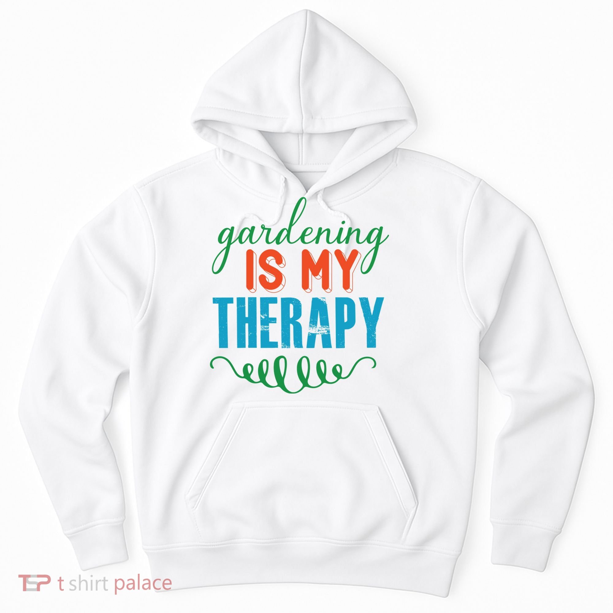 Gardening Is My Therapy Hoodie