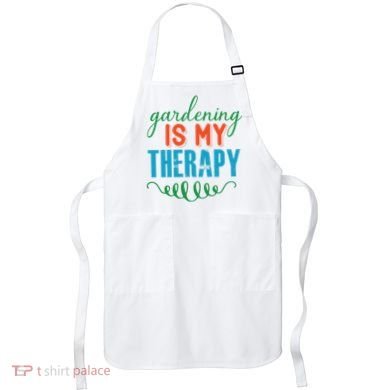 Gardening Is My Therapy Apron