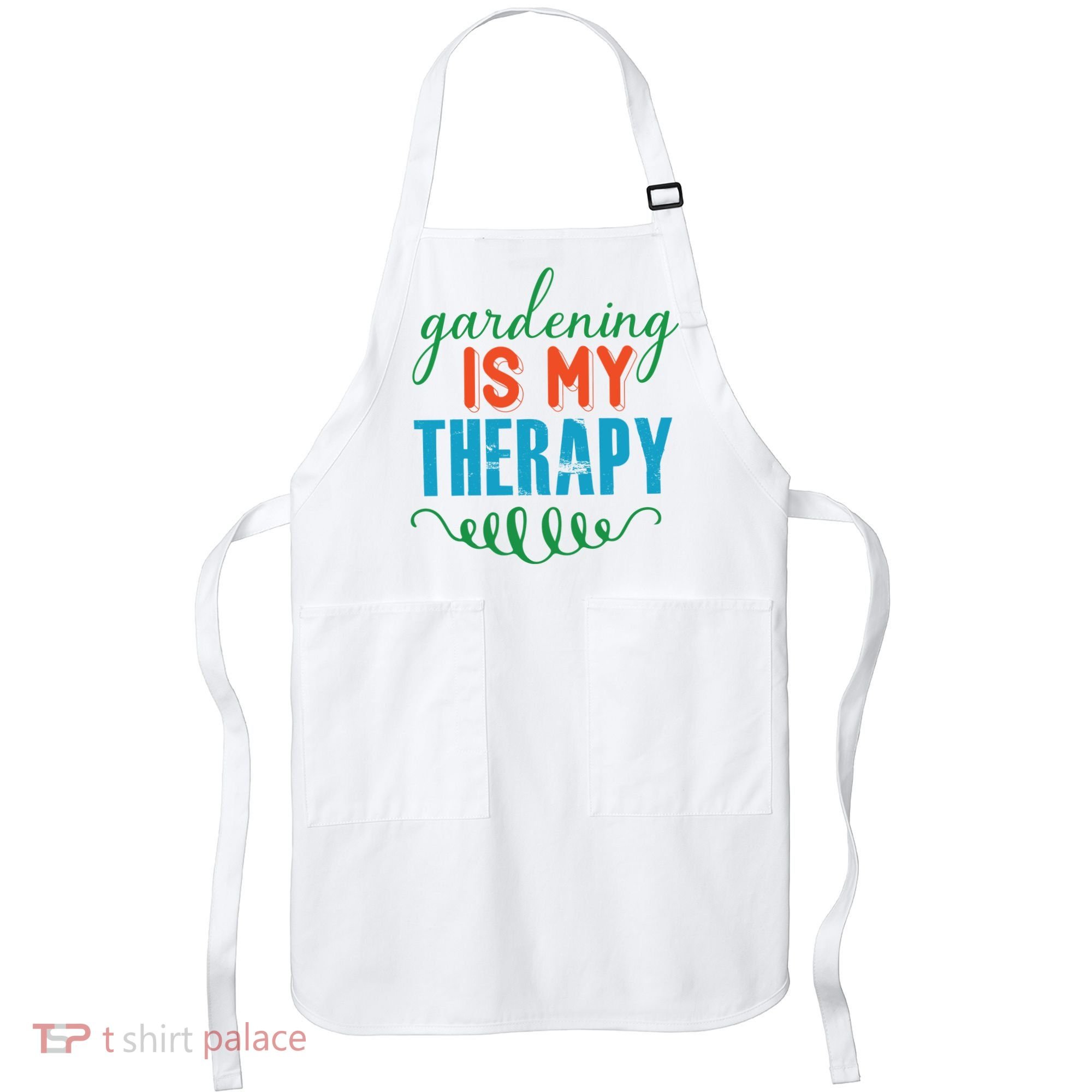 Gardening Is My Therapy Apron